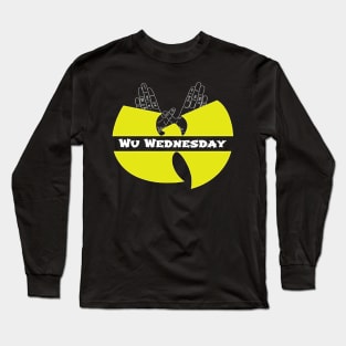 Wutang Retro With Wu Long Sleeve T-Shirt